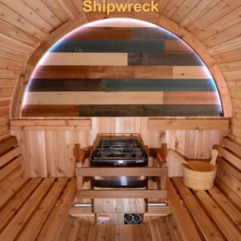 Almost Heaven Pinnacle 4 Person Standard Barrel Sauna - Image 19