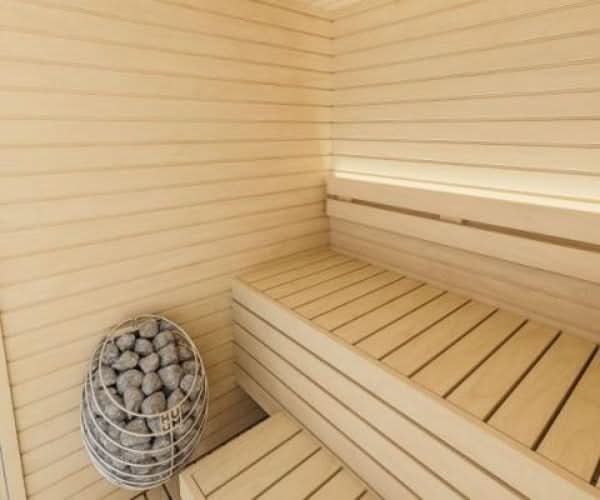 Auroom Cala Glass Cabin Sauna Kit - Aspen - Image 5
