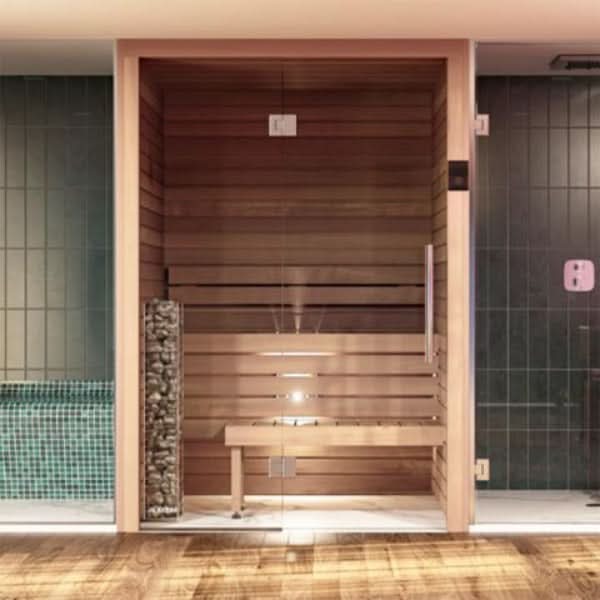 Auroom Cala Glass Cabin Sauna Kit - Thermo-Aspen - Image 6