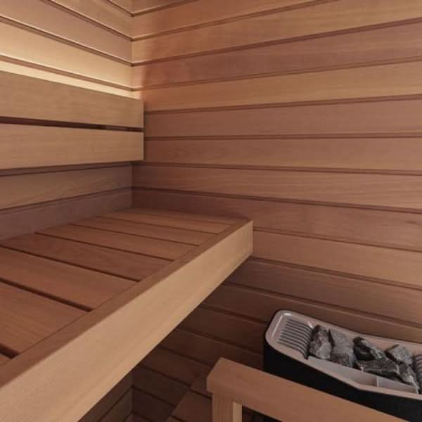Auroom Cala Glass Mini Sauna Kit -Thermo-Aspen - Image 5