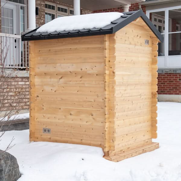 Dundalk Leisure Canadian Timber  2-3 Person Granby Cabin Sauna CTC66W - Image 3