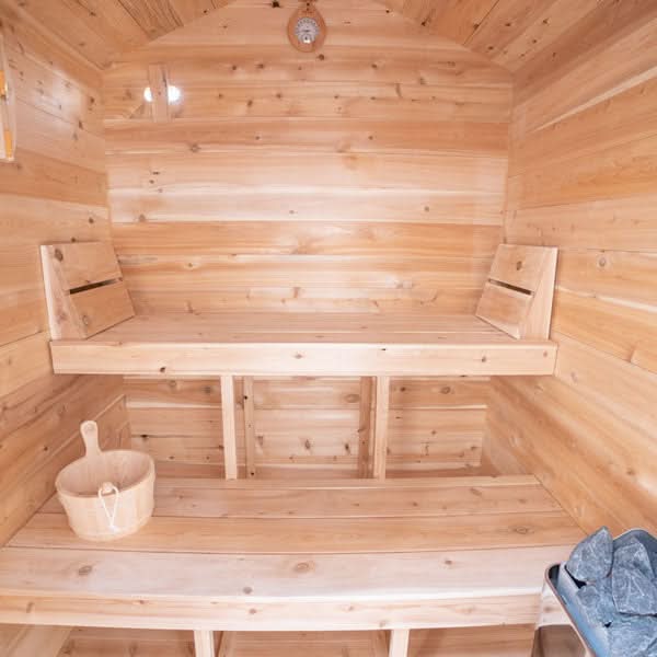 Dundalk Leisure Canadian Timber  2-3 Person Granby Cabin Sauna CTC66W - Image 5