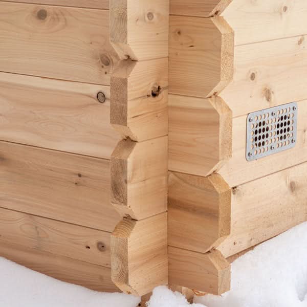 Dundalk Leisure Canadian Timber  2-3 Person Granby Cabin Sauna CTC66W - Image 8
