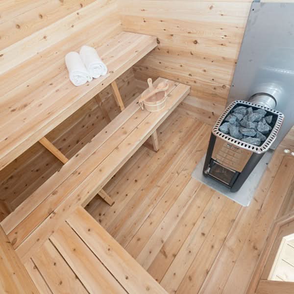 Dundalk Leisure Canadian Timber Georgian Cabin Sauna CTC88W - Image 9