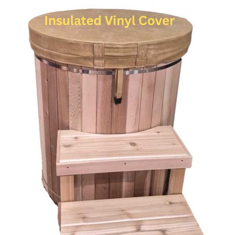 Dundalk LeisureCraft The Arctic Cold Plunge Tub - Knotty Red Cedar - Image 12