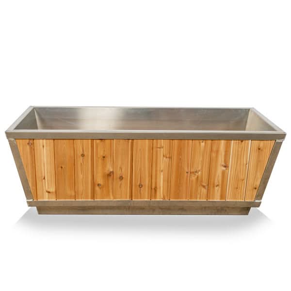Dundalk LeisureCraft The Glacier Cold Plunge Tub - Knotty Red Cedar - Image 7