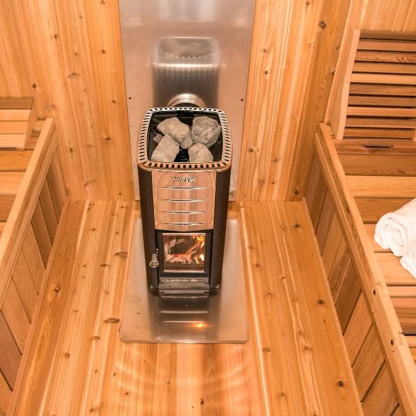 Dundalk Leisure Knotty Cedar Outdoor Luna Sauna - Image 7