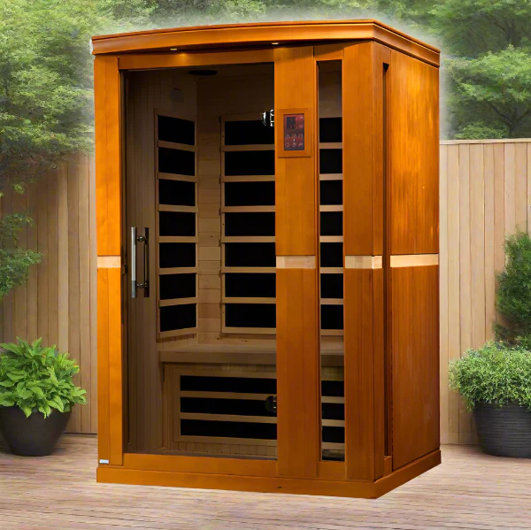 Golden Designs Dynamic Vittoria 2 Person Low EMF Far IR Sauna (DYN-6220-01) - Image 7