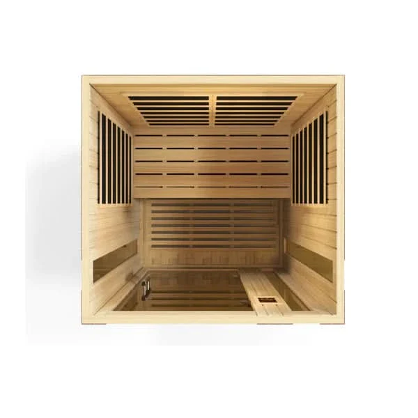 Golden Designs Dynamic Vittoria 2 Person Low EMF Far IR Sauna (DYN-6220-01) - Image 8