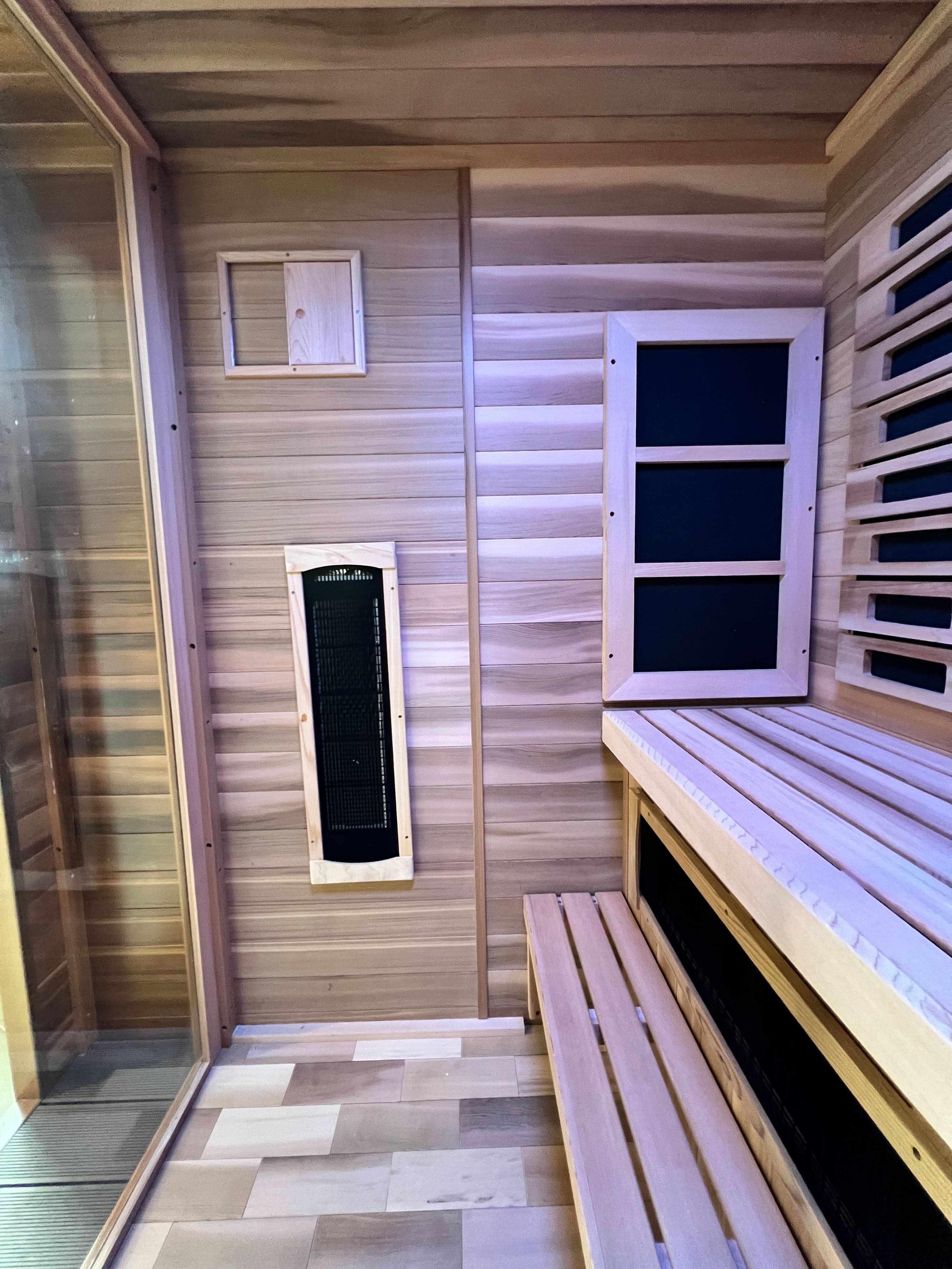 Golden Designs Karlstad 6 Person Outdoor-Indoor PureTech™ Hybrid Full Spectrum Sauna (GDI-8226-01) - Image 3