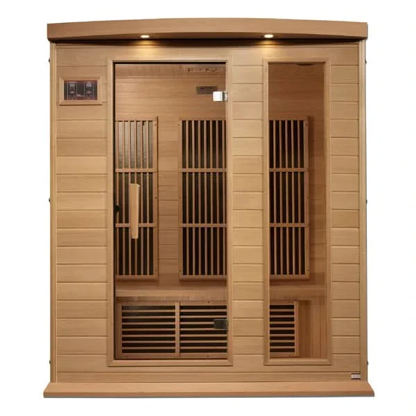 Golden Designs Maxxus 3 Person Near Zero EMF FAR IR Sauna (MX-K306-01-ZF HEM) - Image 5