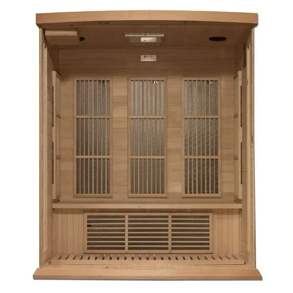 Golden Designs Maxxus 3 Person Near Zero EMF FAR IR Sauna (MX-K306-01-ZF HEM) - Image 7