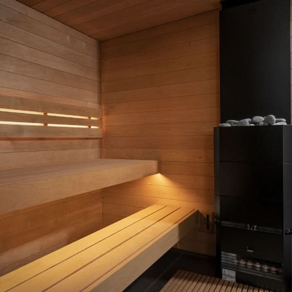 SaunaLife Model G6 5 Person Garden Series Pre-Assembled Outdoor Home Sauna - Image 6