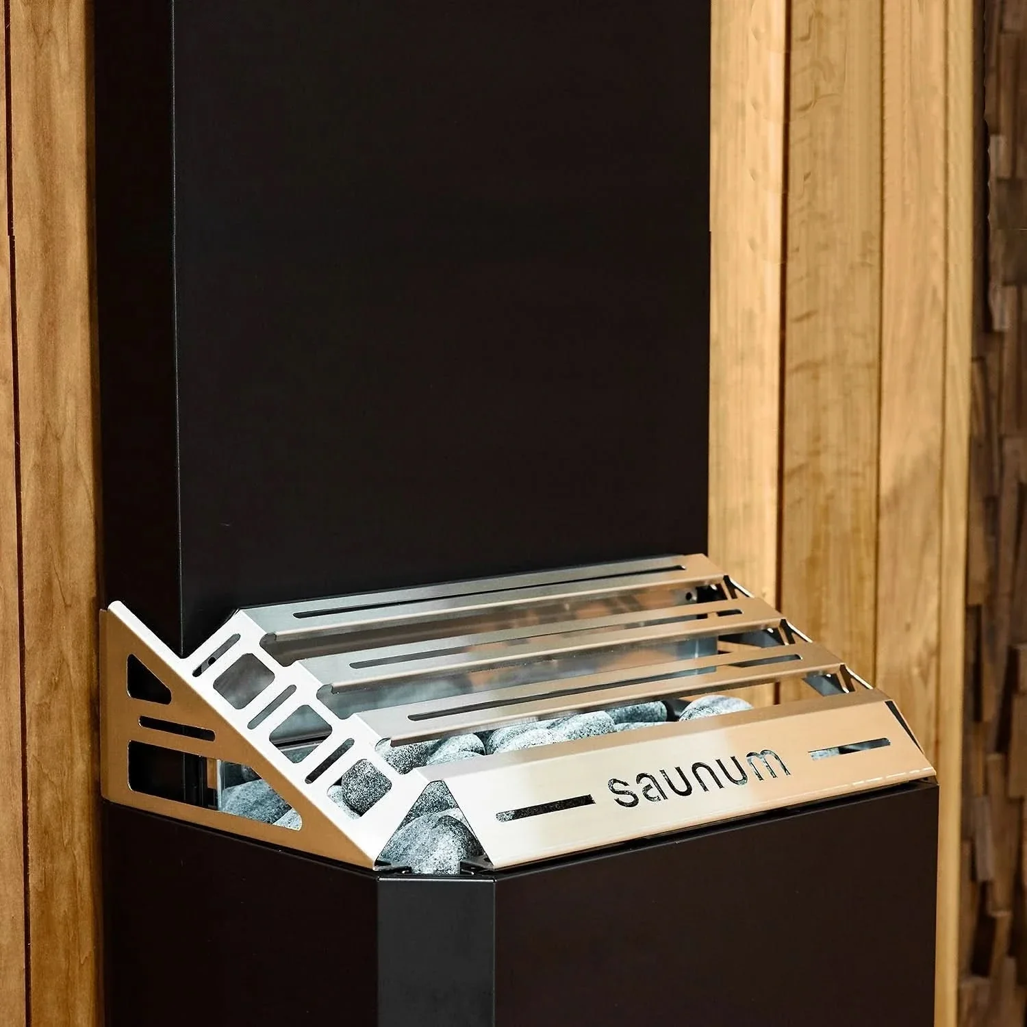 Saunum AIR 7 Sauna Heater Black - Image 4