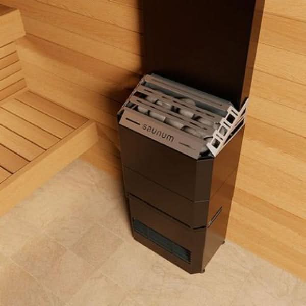 Saunum AIR 7 Sauna Heater Black - Image 5